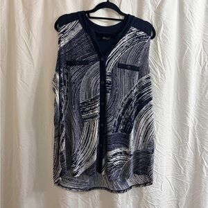 Elie McCarthy Blouse. Size 2X.